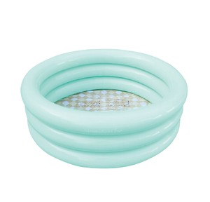 キッズプール　ミントグリーン（直径約50cm）　水泳/水遊び/庭/海水浴