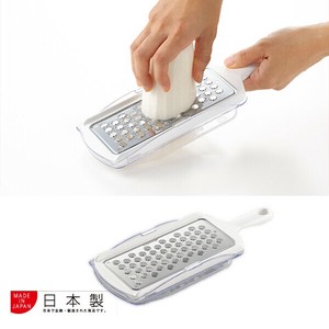 【日本製】【日本製】食材をこぼさず水切りができるらくらくおろし器