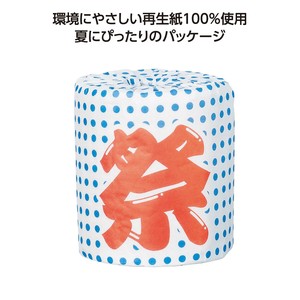 夏柄トイレットロール　豆絞り