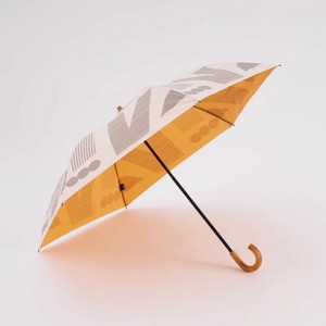 折畳日傘(晴雨兼用) 50cm PU バイブス OFF WHITE 【392／サンキューニ】 Q325