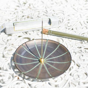 Shun Yoshino Circle Incense Plate / Bronze / Incense Holder [ Pottery ]