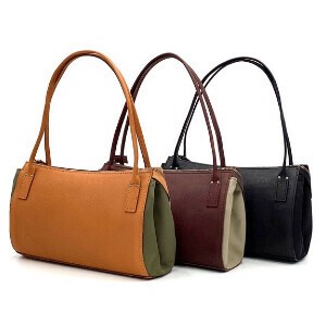 Handbag Cattle Leather Lightweight Made in Japan