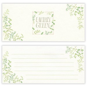 Writing Paper Green Ippitsusen Letterpad Made in Japan
