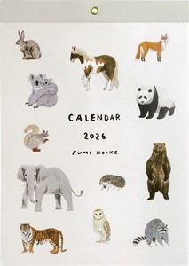 ｶﾚﾝﾀﾞｰ 2026年版 壁掛け ﾀﾝｻﾞｯｸﾀｲﾌﾟ Djur