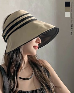 钟形帽/钩针帽 女士 折叠 防紫外线