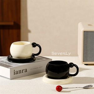 人気商品 シンプル磁器コーヒーセット  マグカップ 陶器「2025新作」