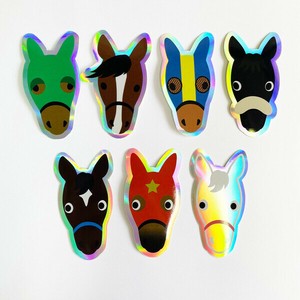 競馬ステッカーパック／ウマフェイス