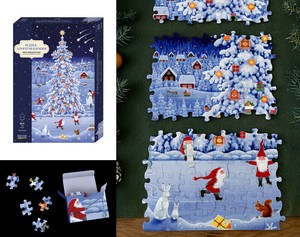 パズルアドベントカレンダー トムテのクリスマスマジック【受注発注商品/ドイツ製】