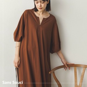 [SD Gathering] Casual Dress A-Line Puff Sleeve Cool Touch