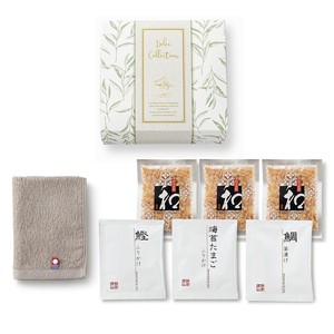 縁起の品＆今治タオル(ナチュール) かつお節/ふりかけ/茶漬け/ギフト/縁起物