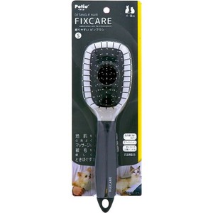 ［ペティオ］犬猫用 FIXCARE 握りやすいピンブラシ S