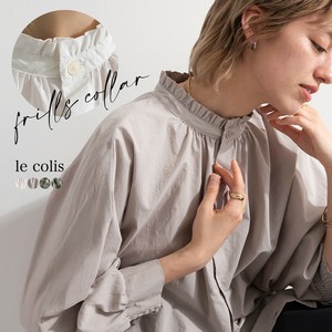 Button Shirt/Blouse Dolman Sleeve Check Cotton [S/S NEW]