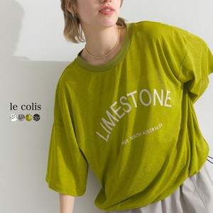 T-shirt Nashiji T-Shirt 5/10 length [S/S NEW]