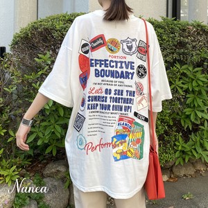 T-shirt Back Print Big Tee Patch