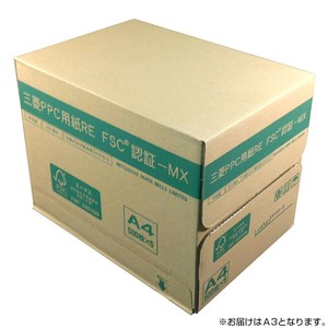 オストリッチダイヤ 三菱PPC用紙 RE FSC認証-MX A3 500枚包3冊入1箱 フ-072R