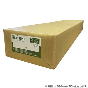 オストリッチダイヤ RJEFモノクロ用再生紙エコノミータイプ 594mm×50m 2本入 1箱 RJEF-04