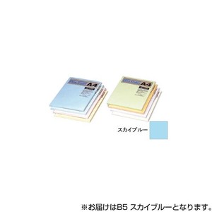 オストリッチダイヤ ニューファインカラーPPC用紙 B5 スカイブルー 500枚入 FSB5-B5