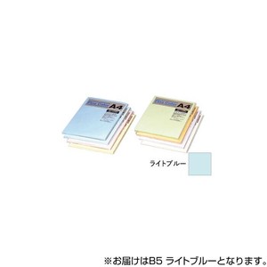 オストリッチダイヤ ニューファインカラーPPC用紙 B5 ライトブルー 500枚入 FRB5-B5