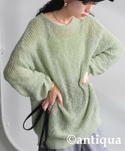 [antiqua] Sweater/Knitwear Ladies fashion Knit Pullover