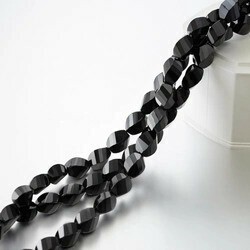天然石项链 天然石 8mm x 12mm 40cm