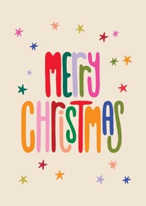 ラズベリーブロッサム グリーティングカード メリークリスマス 【イギリス製】