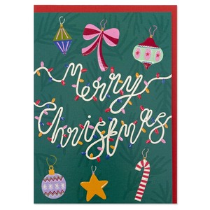 ラズベリーブロッサム グリーティングカード Merry Christmas【クリスマス/イギリス製】