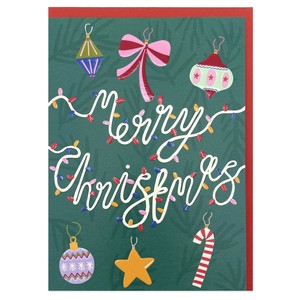 ラズベリーブロッサム グリーティングカード Merry Christmas【クリスマス/イギリス製】