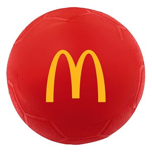 【McDonald's】ミニ サッカー ボール Red SM-BAL-105341
