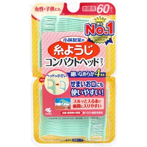 糸ようじ コンパクトヘッドタイプ 60本入