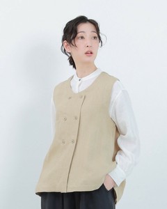 背心外套/马甲 麻