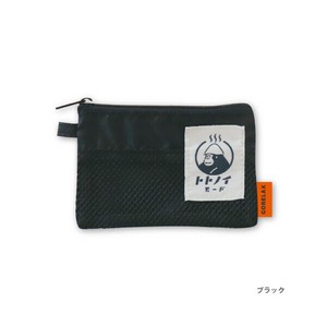 GORELAX　ごリラックス　トトノイモード　湯銭ポーチ　ブラック　銭湯　サウナ