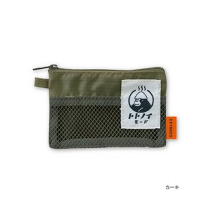 GORELAX　ごリラックス　トトノイモード　湯銭ポーチ　カーキ　銭湯　サウナ
