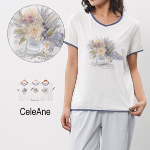 【新作】贅沢刺繍デザイン半袖トップス　コットン　スパンコール　　3柄展開