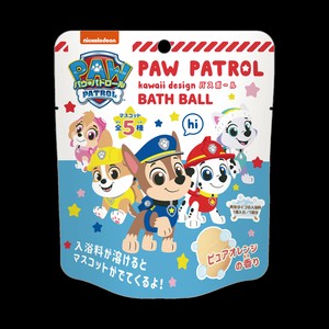 PAW0801　パウパトカワイイデザインバスボール