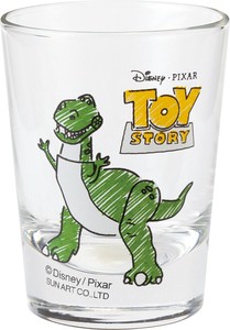ディズニー Disney ピクサー ミニグラス グラス レックス トイストーリー