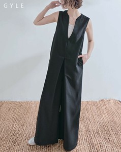 【期間限定SALE！M/Lサイズxセットアップ対応】2025年新作！きれいめ◎VネックVネックロンパース