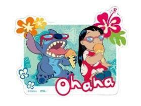 Disney Pre-order Stickers Disney Lilo & Stitch Die-cut