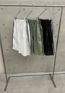 【2025春夏新作】ナイロントラックハーフパンツ＜ユニセックス＞