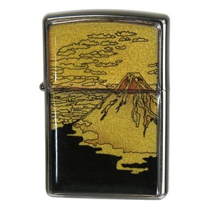 ZIPPO フレーム金箔エポ 富士