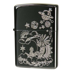 ZIPPO 柴尾-shibao- 月と猫