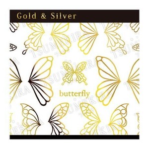 TSUMEKIRA(ツメキラ) ネイルシール honchanプロデュース Butterfly motif gold(ジェル専用) SG-HON-001