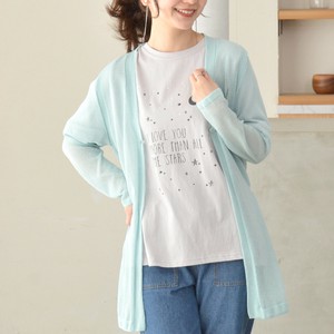 Cardigan Long-sleeved Cardigan V-Neck Made in Japan