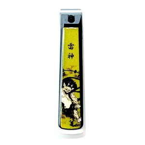 若兆 蒔絵 爪切り 桐箱 雷神 MN-2