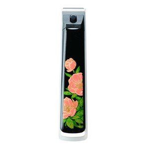 若兆 蒔絵 爪切り 桐箱 牡丹 MN-3