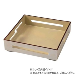 8寸角雲すかし箱　パールシルバー天べっ甲　55204645