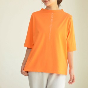 T-shirt Eiffel Tower Cut-and-sew 5/10 length Made in Japan