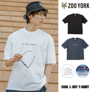 【ZOOYORK】スノードライロゴ刺繍Tシャツ