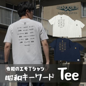 【KANSAI YAMAMOTO】KANSAI JAPAN 昭和キーワードTシャツ