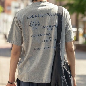 【HANGTEN】バックプリントTシャツ