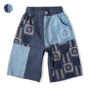 Kids' Short Pant Design Switching 5/10 length